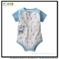 BKD all-over printing organic cotton babies bodysuit